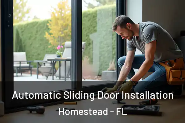 Automatic Sliding Door Installation Homestead - FL