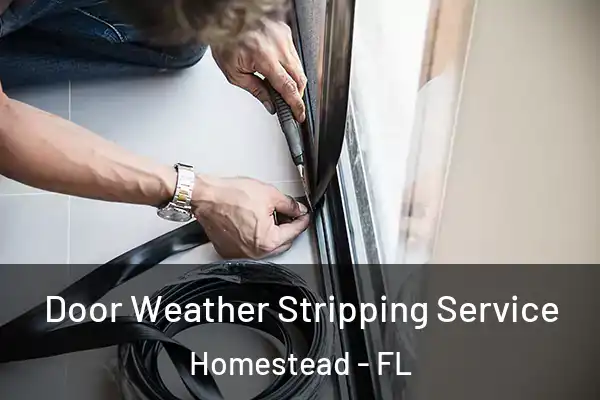 Door Weather Stripping Service Homestead - FL