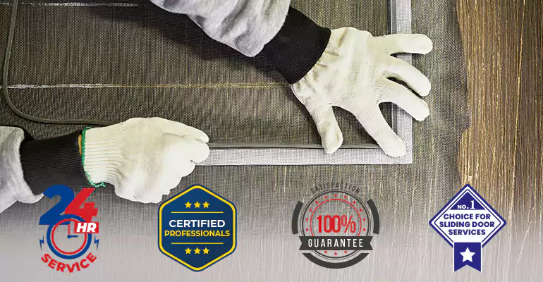 Commercial Mesh Door Repair in Homestead