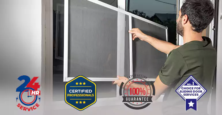 Sliding Screen Door Frame Repair in Homestead