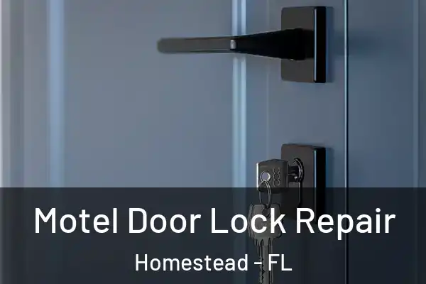 Motel Door Lock Repair Homestead - FL