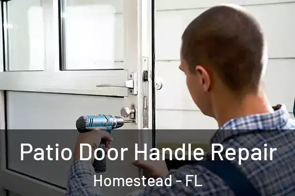  Patio Door Handle Repair Homestead - FL