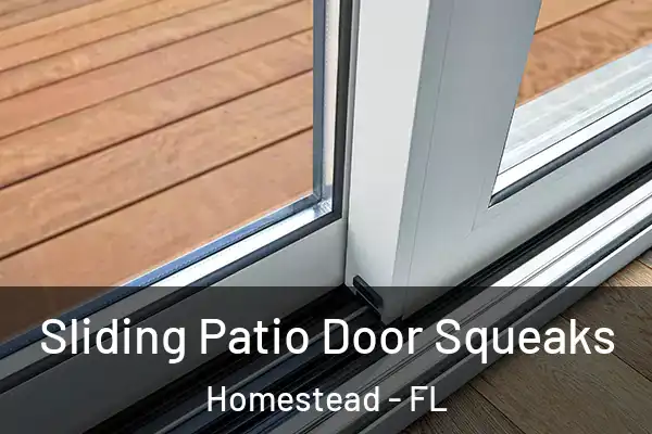  Sliding Patio Door Squeaks Homestead - FL