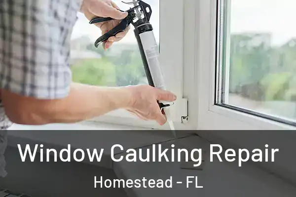 Window Caulking Repair Homestead - FL